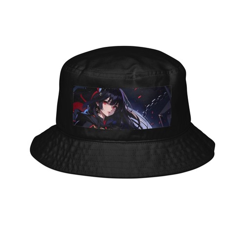 Yoru anime girl bucket - anime, hat