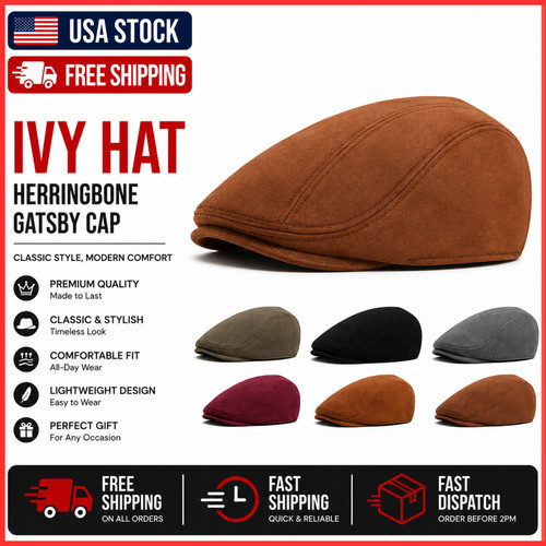 Hat herringbone ivy - herringbone,