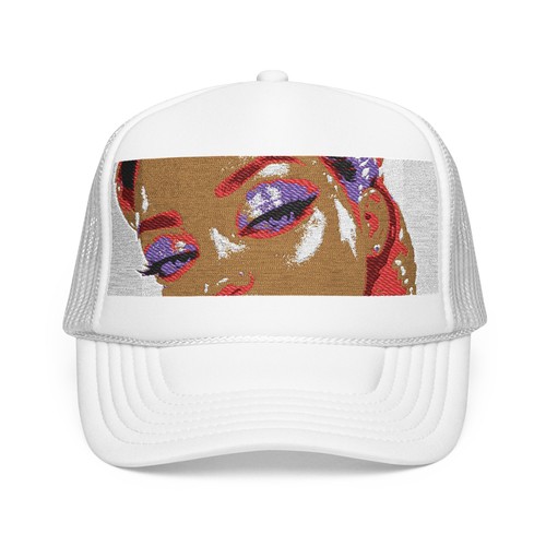Foam trucker hat - foam,