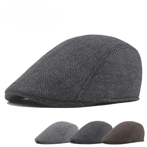 Men herringbone ivy flat - herringbone,