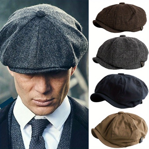 Classic panel newsboy cap - newsboy,